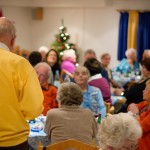 Weihnachtsfeier 2012 der Wohnanlage Haus am Wald Ratingen - Bewohner